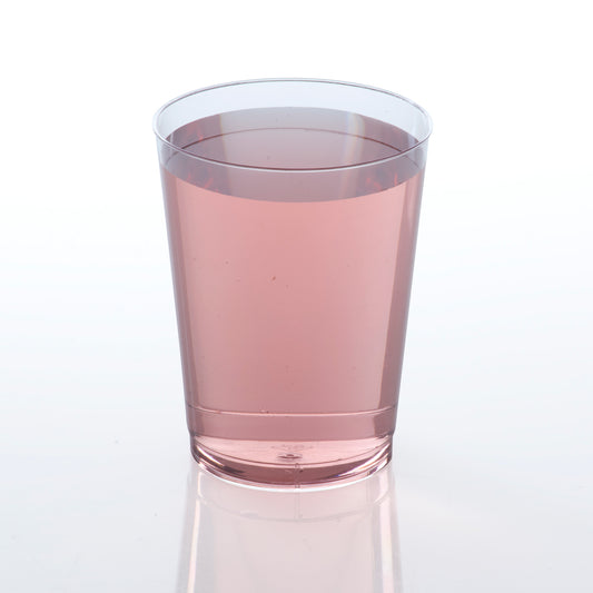 10 oz. Premium Clear Hard Disposable Plastic Cups. - 200 ct.