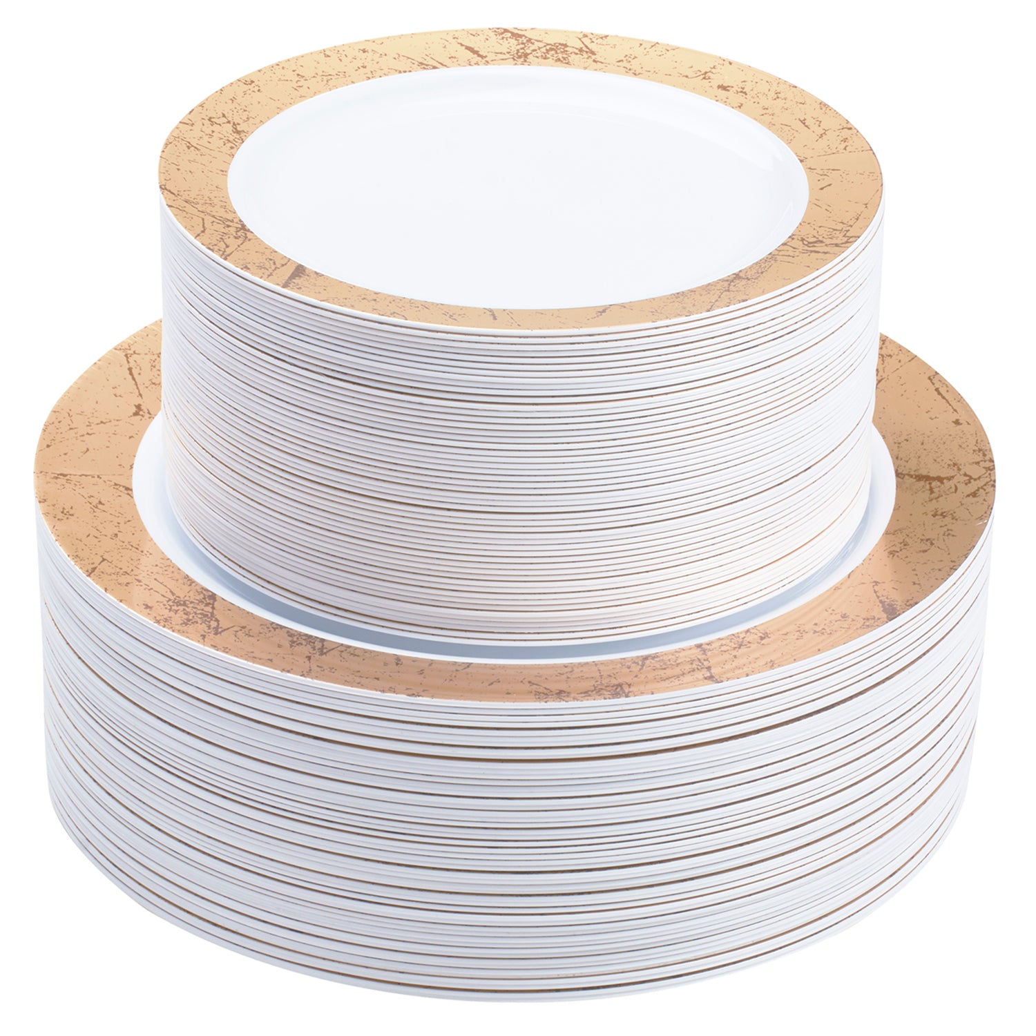Gold Plastic Plates